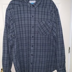 Columbia Men's Button Up Flannel XXL L/S